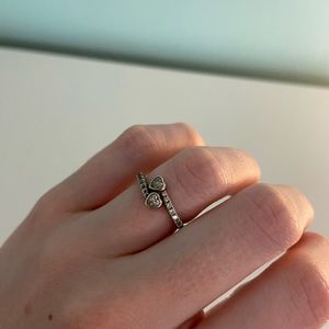 Pandora Two Hearts Ring